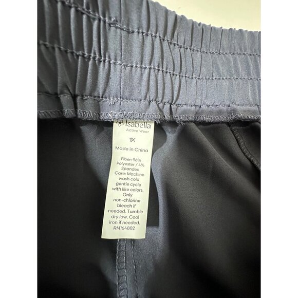 Isabella Activewear Lightweight Pull On Golf Pants Size 1X NWT - Picture 8 of 8